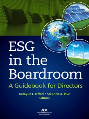 cover image of ESG in the Boardroom